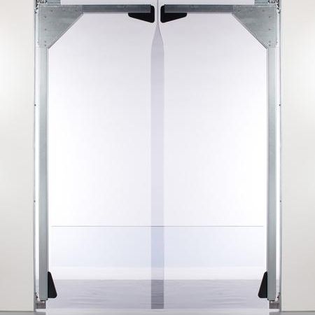 PVC-Pendeltüren Type BKM - auch in V2A (Edelstahl-rostfrei)